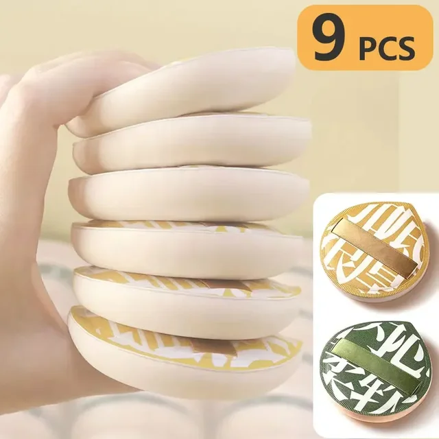 9 PCS Makeup Sponge Super Soft Cosmetics Puffs Set Big Deal Make up for women Powder puff Korean Beauty Tools Accesories