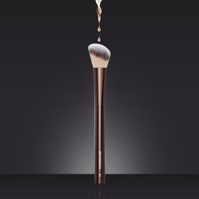 1 pièce # 15 pinceaux de maquillage pour Blush, liquide, bronzant, à utiliser avec des formules de