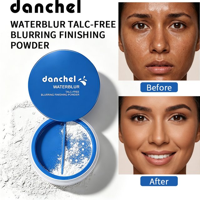 Oil Control Loose Setting Powder Soft Focus Blurs Pores & Fine Lines Talc-free Water Infused Long Lasting Women Facial Makeup