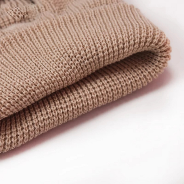 Winter Men's Face Mask, Warm Hood, Sports Scarf, Skiing Hat, Three Hole Wool Hat, Outdoor Cycling Knitted Pullover Hat