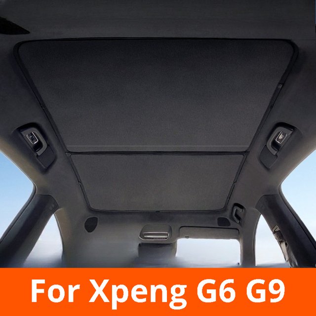 For Xpeng G6 G9 23-26 Sunroof Sun Shade Heat Insulation Sun Visor Roof Sun Protection Sunscreen Interior Accessories