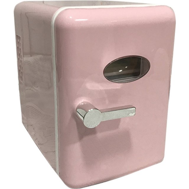 New Arrival 4L Mini Beauty Fridge Dual-Use Car Home Cooler for Skincare Mask Cosmetic Storage