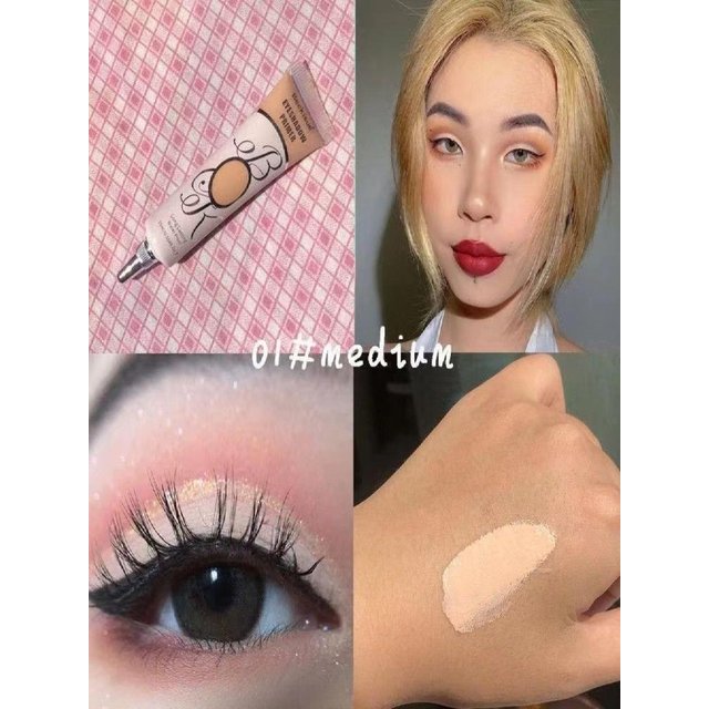 Colorful Eye Shadow Base Cream Long Lasting Sweatproof Eye Concealer Waterproof Easy To Push Liquid Eyeshadow Primer Eye Makeup