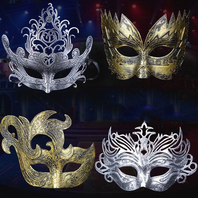 Masque de Cosplay The Phantom Dancer, Demi-Masque Facial d'Halloween, Accessoires de ix, Fournitures