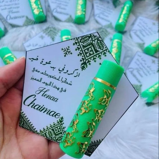 Custom Henna Day Gift Card Night Party Supplies Candy Lipstick Decor Welcome Wedding Invitation Personalized Name Bridal Shower
