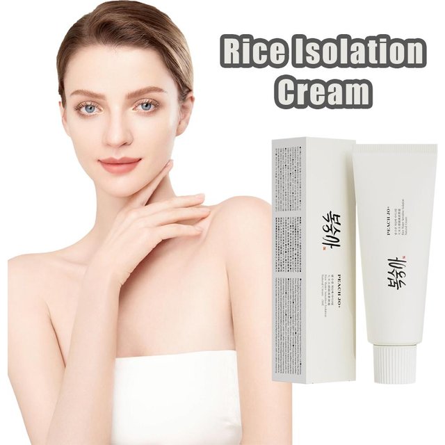 Korean Rice Essence Cream Spf50+ Moisturizing Hydrating Dual Function Concealer Cream Improves Dark Spots Brightens Skin Makeup