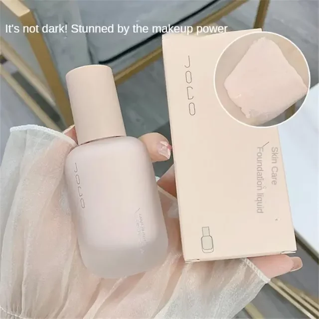 40ml Matte Liquid Foundation Full Coverage Brighten Waterproof Oil Control Natural BB Cream Concealer Base Makeup Cosmetics