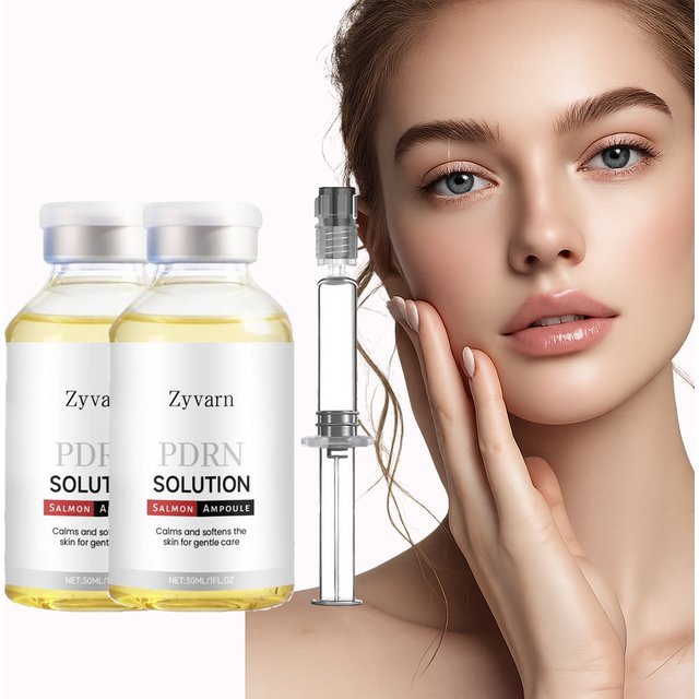 PDRN Salmon DNA Serum Ampoule Collagen Deep Hydrating Moisturizing Facial Essence Gentle Skin Care Treatment