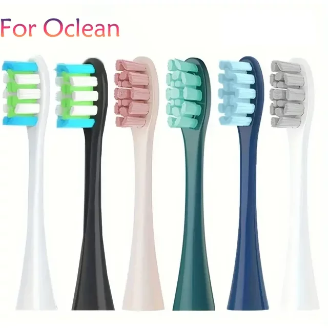 For Oclean X/ X PRO/ Z1/ F1/ One/ Air 2 /SE Sonic Electric Toothbrush Replacement Brush Heads DuPont Soft Bristle Nozzles Head