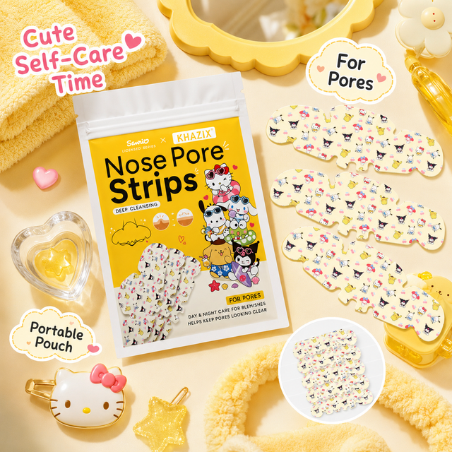 Nose Pore Cleansing Strips, Soft Fit Peel-Off Nose Patches for Daily Facial Skin Care