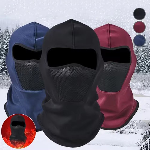 Thermal Winter Balaclava Cycling Full Face Mask Warm Outdoor Sports Motorcycle Ski Fishing Hunting Mask Fleece Scarf Cap Bandana