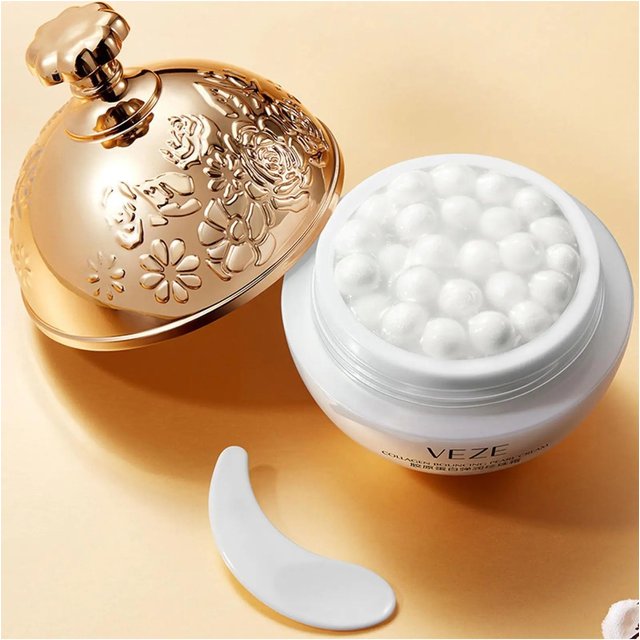 Collagen Pearl Filling Facial Cream For Face Women Lifting Firming Moisturizing Korean Cream Face Cream Skin Care