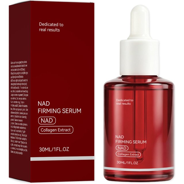 NAD+ Firming Serum With Collagen Peptide Reduce Wrinkle & Fine Lines Boost Skin Elasticity Facial Care Serum For All Skin Types