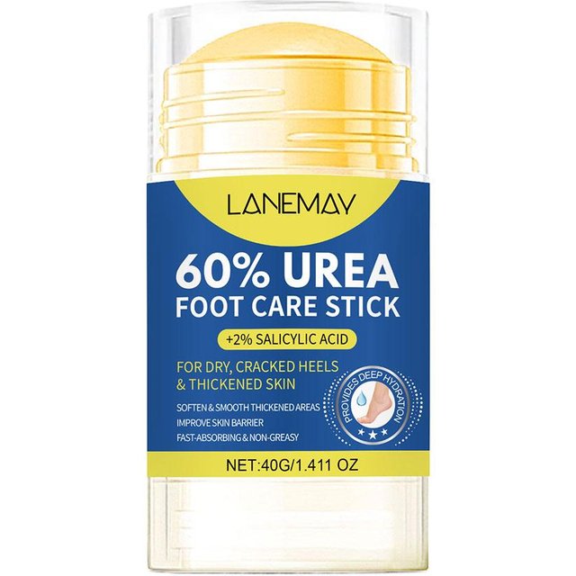 Moisturizing Foot Care Urea Cream for Dry Cracked Feet Exfoliating Portable Foot Care Hydrating Soften Skin Care