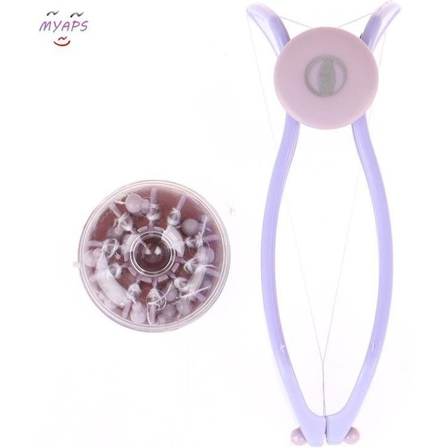 Facial Hair Remover depilador DIY Hair Spring Threading Epilator for lip eyebrows Smooth Removal Hair Removal Cream