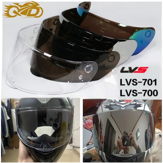 Casque de Moto Casco LVS 701 702 800 900, lentille, masque facial, visières jaunes, accessoires de Moto originaux