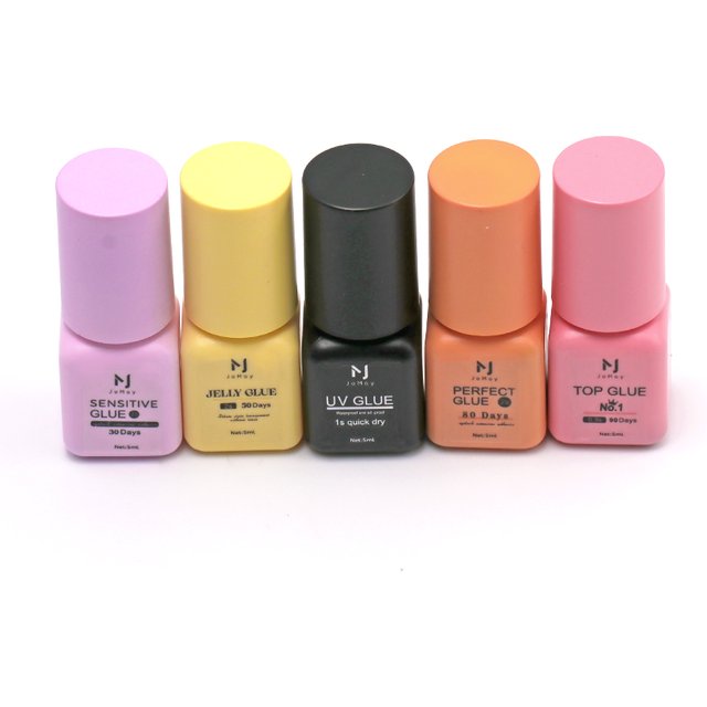 JOMAY Eyelash Extensions Glue 0.3S-2S Extra Strong Lash Glue 8 Weeks Retention Lash Extension Supplies Makeup for Professionals