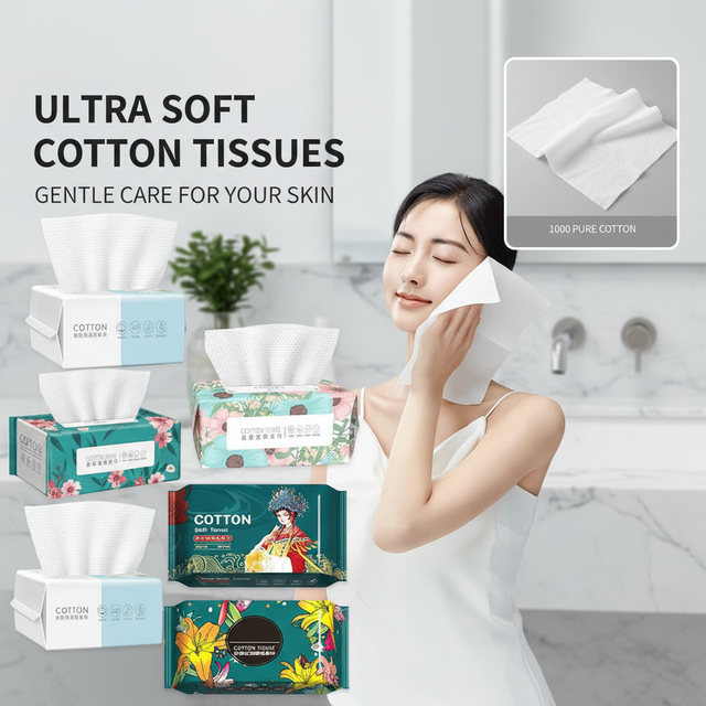 Disposable Wash Face Towel Extractable Cotton Soft Towel Beauty Salon Makeup Removal Towels Soft Cotton Skin Care Washing Tool