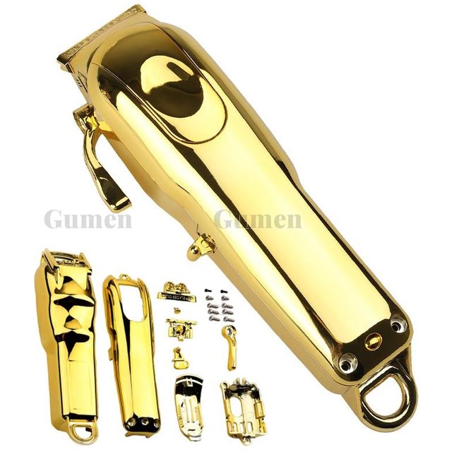 Plating Electric Hair Clippers Cover Lid Kit Modified Shell Set For Wahl Series 5 Star #8148, Designer #8591