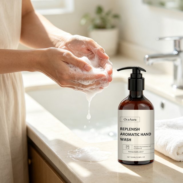 Aromatic Hand Sanitizer Deep Cleaning Non-Irritating Removes Dirt Lasting Fragrance Skin Smoothing Brightening Nourish Hand Wash