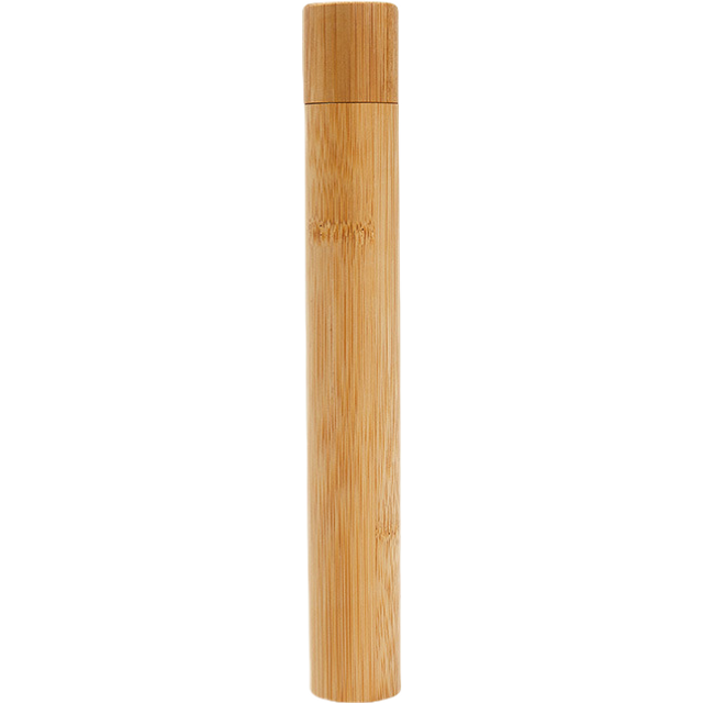 21cm length Empty Bamboo Toothbrush Tube Eco-Friendly Toothbrush Case Oral Hygiene Travel Portable Tooth Brush Holder Box