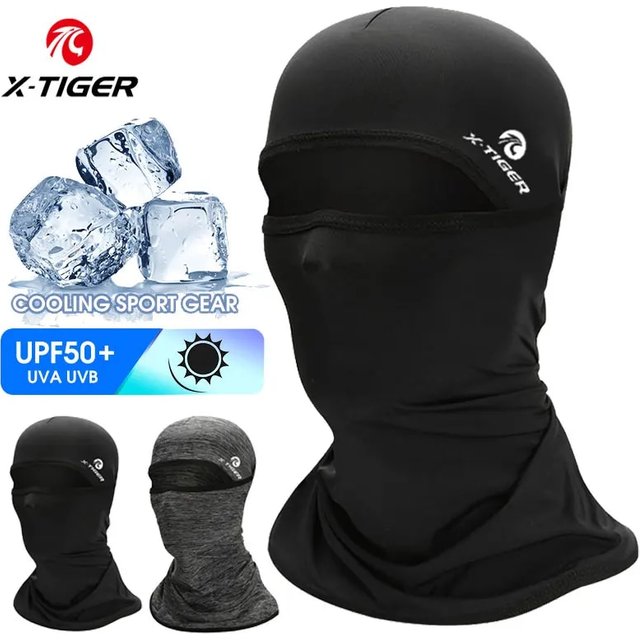 X-TIGER Face Mask Absorb Sweat Cycling Fishing Training Face Scarf Neck Gaiter Bicycle Sun Protection Sport Face Mask