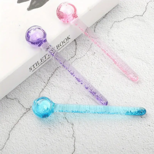 2Pcs Globes For Facials Cooling Balls For Face RollerFacial Massager Freezer Globes Tool For Face And Eyes