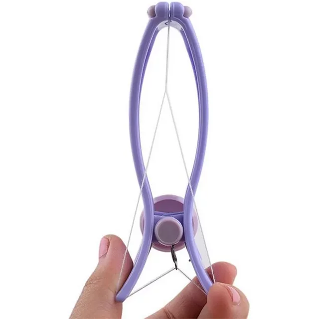 Hot Portable Mini Women Facial Hair Remover Spring Threading Epilator Face Cheeks Eyebrow Epilator Tools