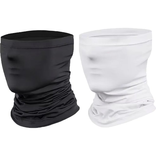 Cycling Face Mask Ice Silk Sweat-Absorbing Breathable Fishing Training Sport UV Face Scarf Neck Gaiter Summer Face Bandana
