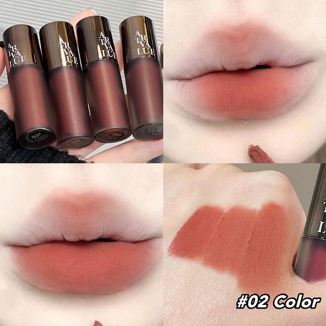 Matte Velvet Liquid Lipstick Lasting Lipgloss Tint Waterproof Sexy Red Orange Lips Makeup for women Lip Glaze Korean Cosmetics