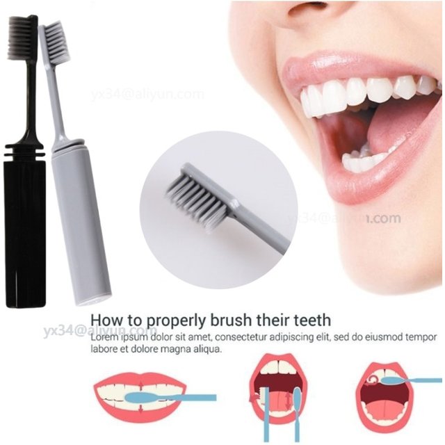 Travel Toothbrush Outdoor Camping Portable Folding Small Tooth Brush Traveling Toothbrushes for Adult Teeth Brushes Зубная Щетка