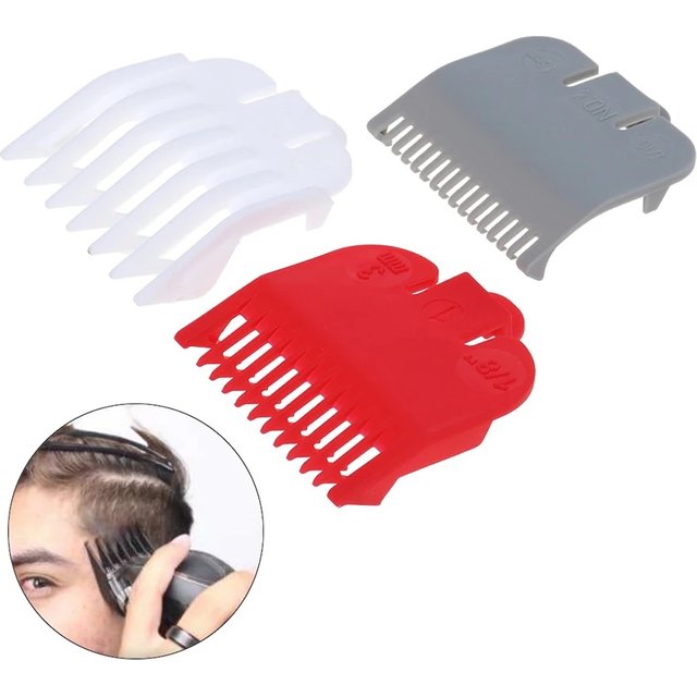 High Quality 3Pcs /set Ultrathin Hair Clipper Limit Comb Replacement Cutting Guide Combs