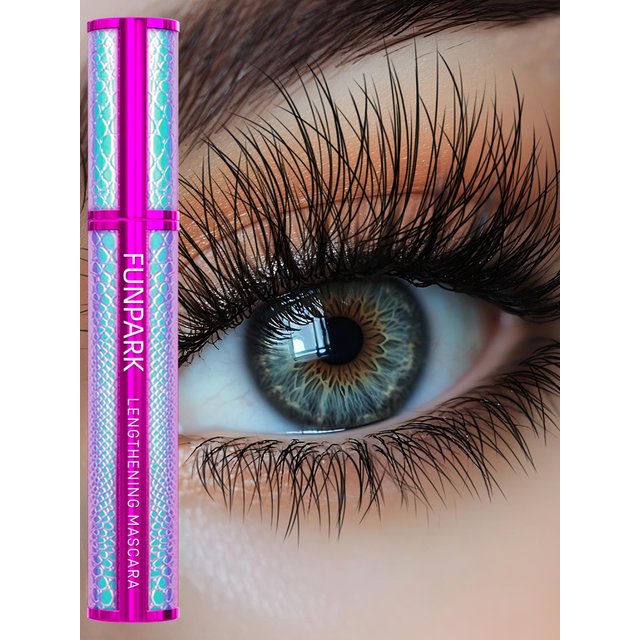 1PC 5D Black Eye Mascara Lengthened Thick Sweat Proof Silk Mascara with Big Eyes Korean Makeup Waterproof Curling Eyelash Gifts