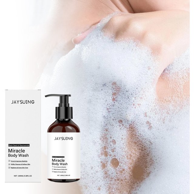 Niacinamide Shower Gel White Skin Smoothing Daily Cleansing Remove Dirt Rich Foam Lasting Hydrate Refresh Body Wash Skin Care