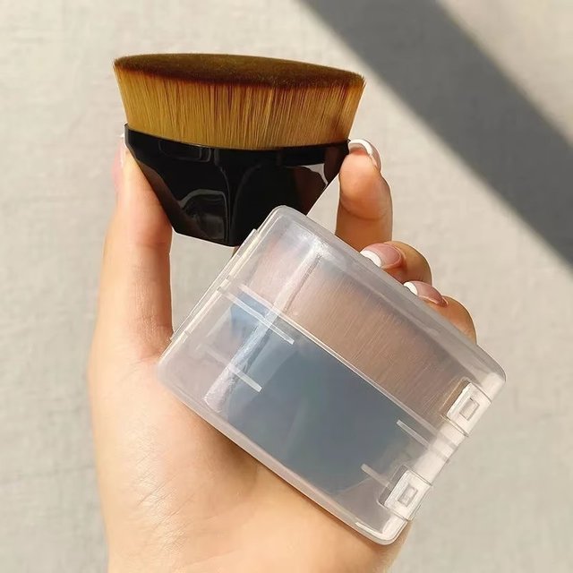 1/2pcs New Magic Makeup Brush Beauty Powder Face Blush Brushes Portable Professional Foundation Brush Large Cosmetics Soft Base