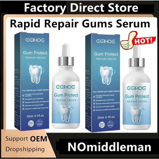 1/2pcs Rapid Repair Gums Serum Effectively Relieve Tooth Allergy Dental Caries Tooth Cleaning Toothpaste Relieve Tooth Damage