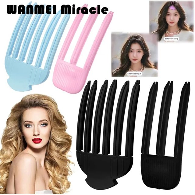 1/2pcs New Heatless Hair Care Roots Natural Fluffy Hair Clip No Heat Hair Curler Styling DIY Hair Styling Fluffiness Tool