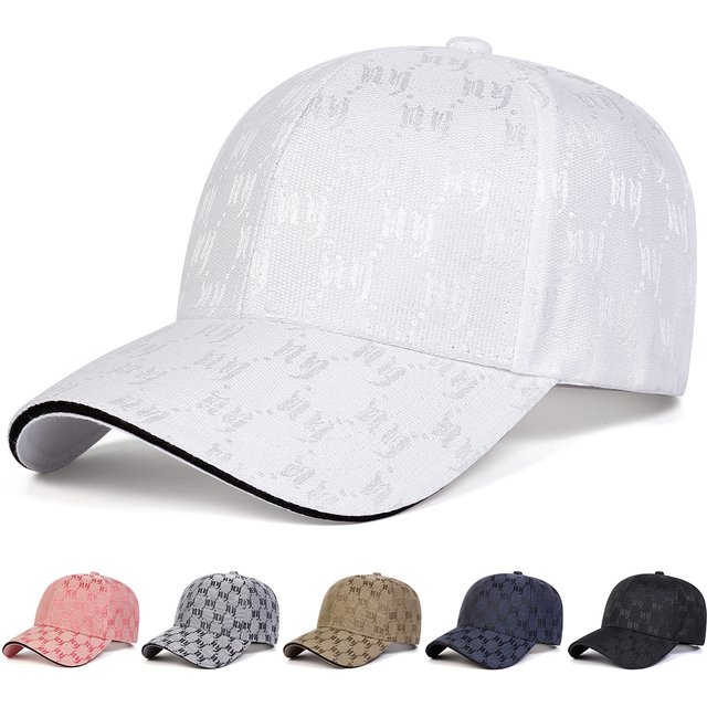 Unisex NY Letter Printing Baseball Caps Spring and Autumn Outdoor Adjustable Casual Hats Sunscreen Hat Sports Cap