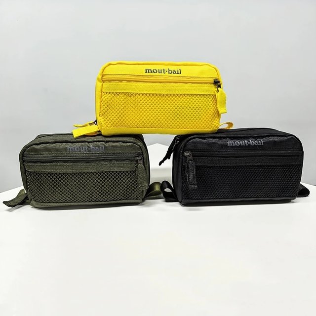 Large Capaci Nylon Makeup Bag Waterproof Multi-layer Wash Bag Ultra-light Mesh Bag for Travel And Camping Cosmetic Storage