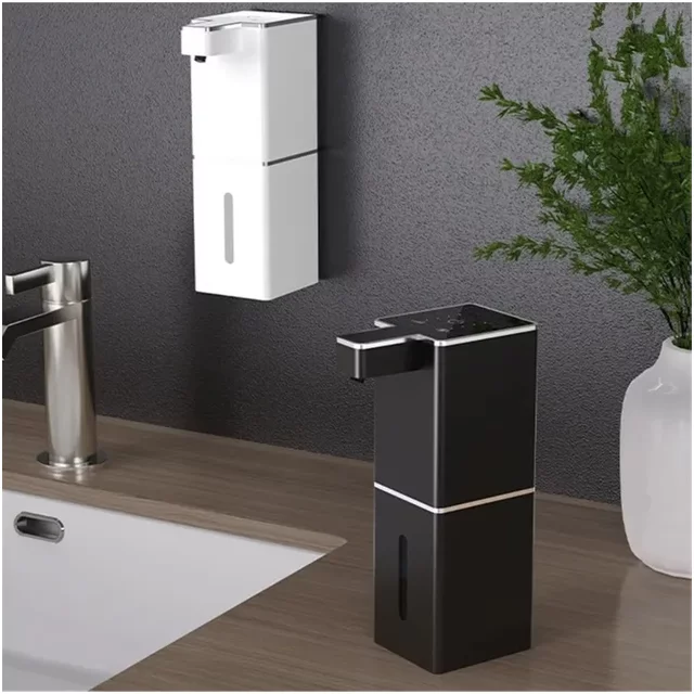 400ML Smart 4 Levels Automatic Foam Soap Dispenser Touchless Sensor Generator for Wall Mount Hand Washer