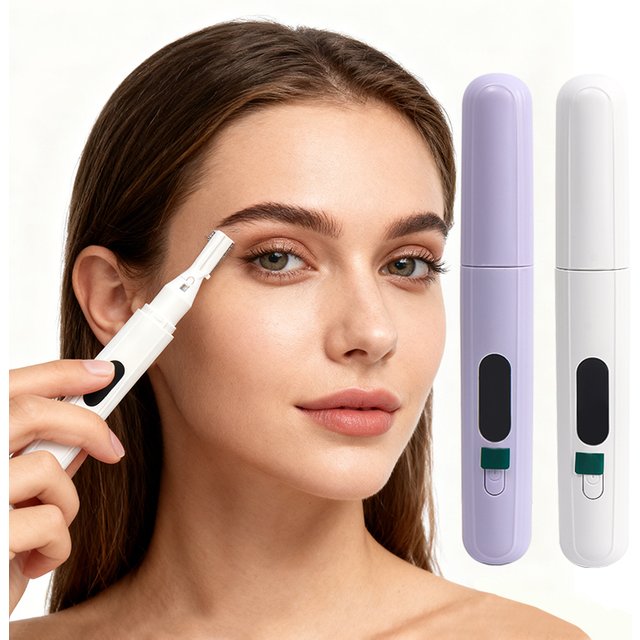 Multifunctional Electric Eyebrow Trimmer 3 Speed Adjustable Portable Electric Brow Shaper Razor Facial Hair Remover Beauty Tools