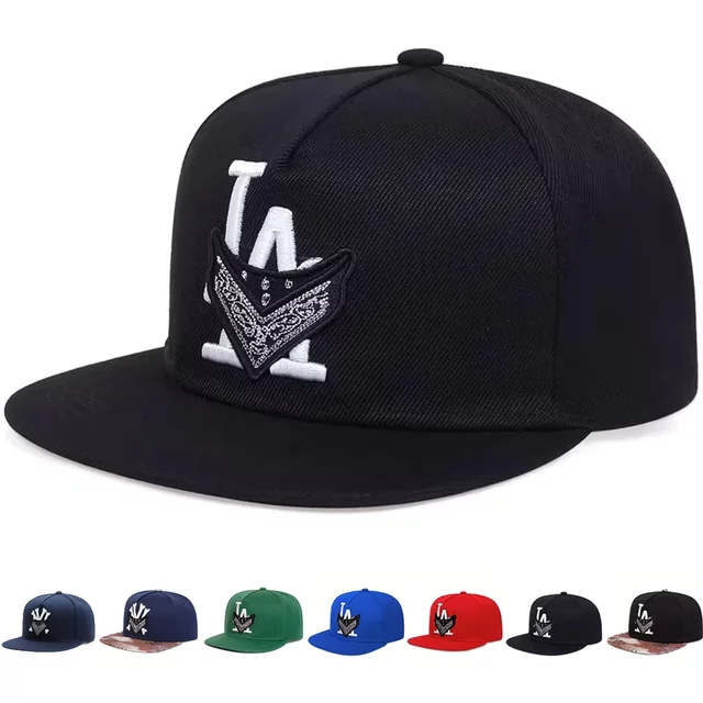 Unisex Los Angeles Embroidery Hip-hop Hats Spring Autumn Outdoor Adjustable Casual Baseball Caps Trucker Caps Sunscreen Hat