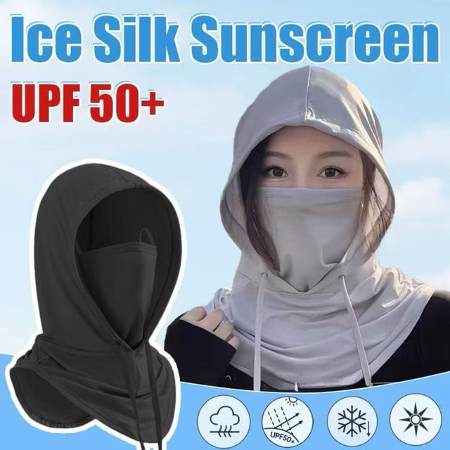 Summer Full Face Sun Protection Hat Face Mask Outdoor Hiking and Camping UV Protection Hat Neck Protection Hat