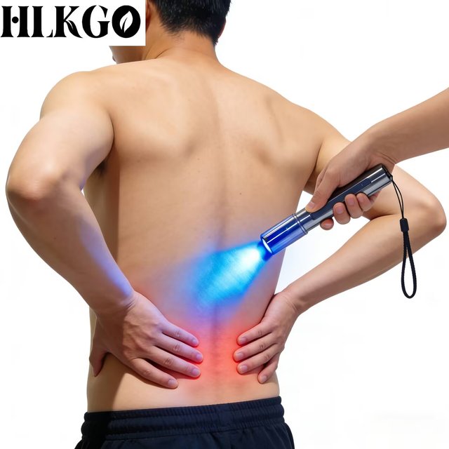 Infrared Light Therapy Torch for Joint Pain & Muscle Soreness, Handheld LED Device for Skin Care & Wrinkle Reduction, Home Use