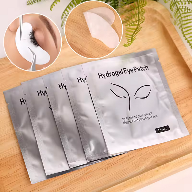50 Pairs Disposable Eyelash Patch Lash Extension Hydrogel Patches Eye Pad Fake Eyelashes Lifting Paper Sticker Women Makeup Tool