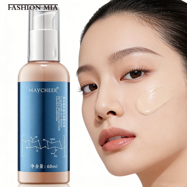 60ML Korea BB Cream Glow Foundation Long Lasting Whitening Moisturizing Sunscreen Concealer Cream Makeup Skin Care