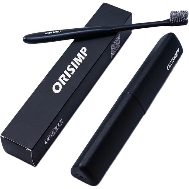 Simple Adult Fine Soft Bristled Toothbrush Small Head Travel Box Individual Packing Camp Easy To Carry Deep Cleaning Teeth Oral