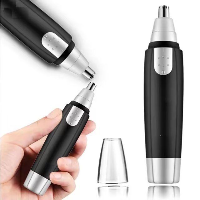 Men Portable Nose Trimmers Painless Ear Nose Hair Trimmer Beard Trimmer Waterproof Ideal Shaver Gifts for Mustache Nose Ear Hair