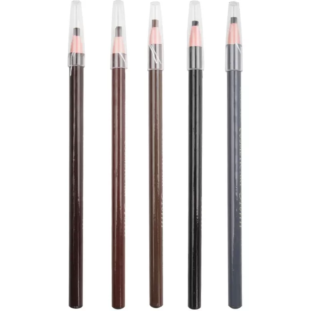 Waterproof Microblading Permanent Makeup Eyebrow Lip Design Eye Brow Positioning Lip Tattoo Pen Pencil Tools Marker Liner