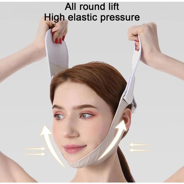 1/3/5Pcs Face Mask Silicone V Lifting V Line Shape Face Lift UP Facial Slimming Bandage Mask Cheek Chin Neck Slimming Thin Belt